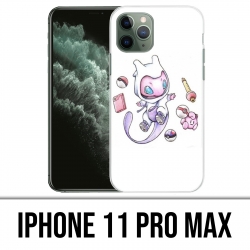 Coque iPhone 11 PRO MAX - Pokémon Bébé Mew