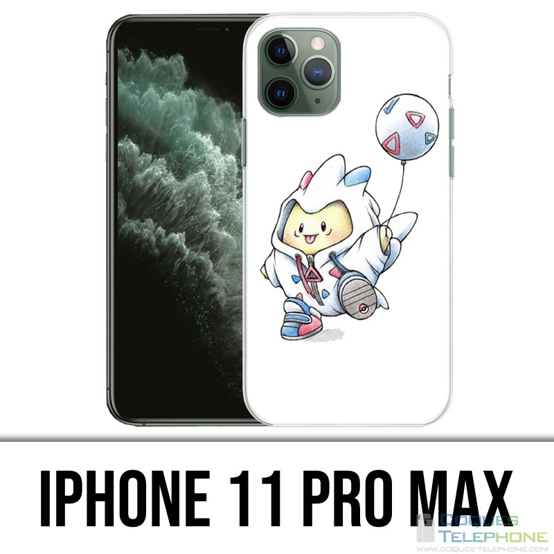 Coque iPhone 11 PRO MAX - Pokémon Bébé Togepi