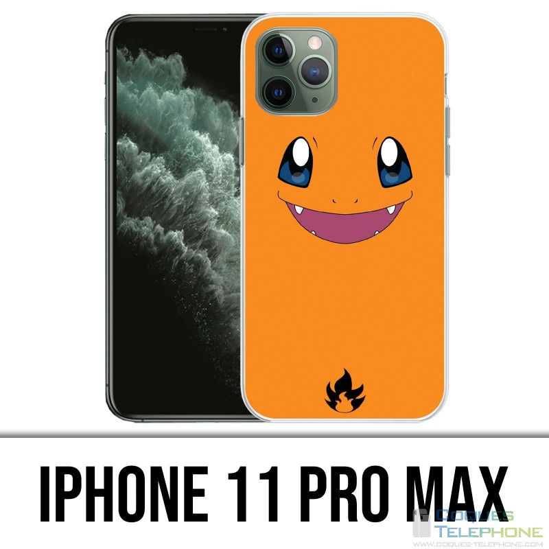 Coque iPhone 11 PRO MAX - Pokémon Salameche