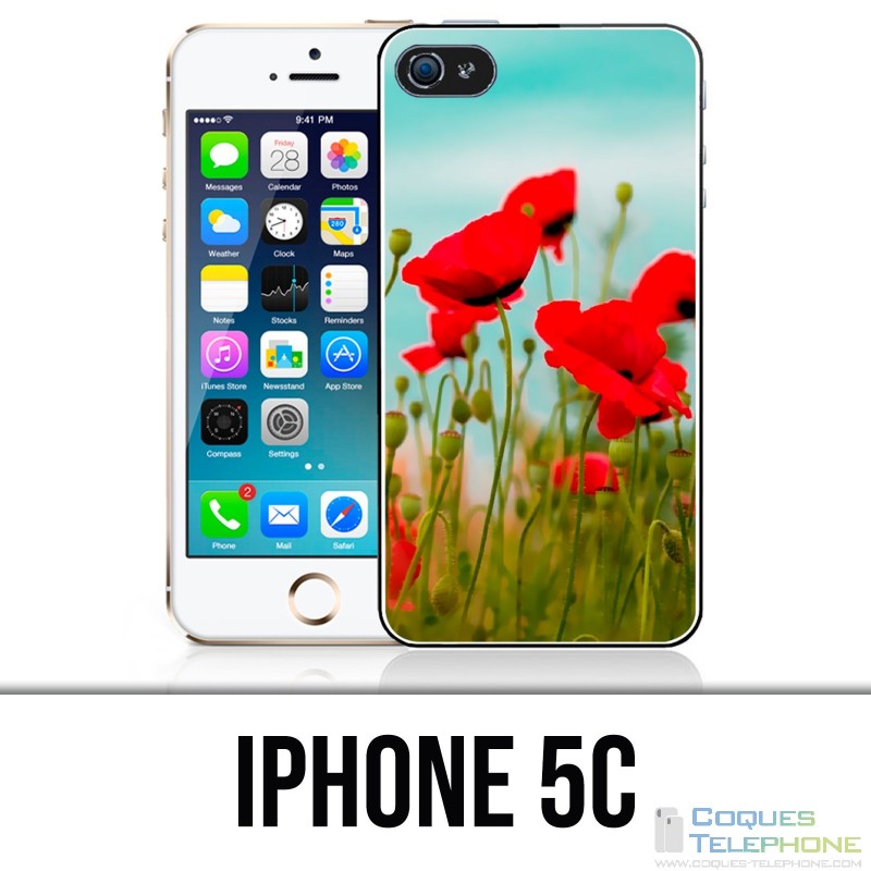 IPhone 5C Case - Poppies 2