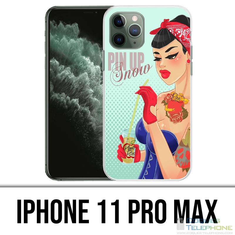 Custodia per iPhone 11 Pro Max - Principessa Disney Biancaneve Pinup