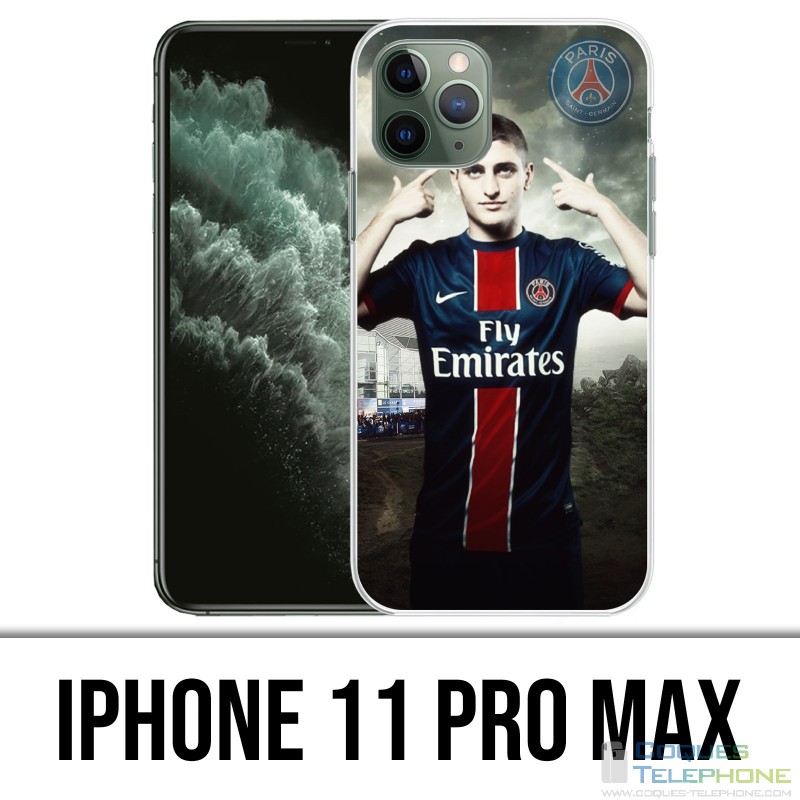 Custodia IPhone 11 Pro Max - PSG Marco Veratti