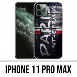 Coque iPhone 11 PRO MAX - PSG Tag Mur