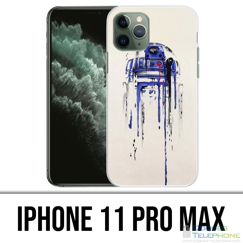 Coque iPhone iPhone 11 PRO MAX - R2D2 Paint