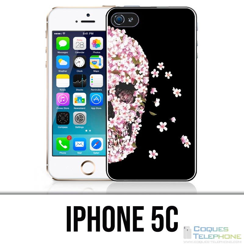 Custodia per iPhone 5C - Crane Flowers 2