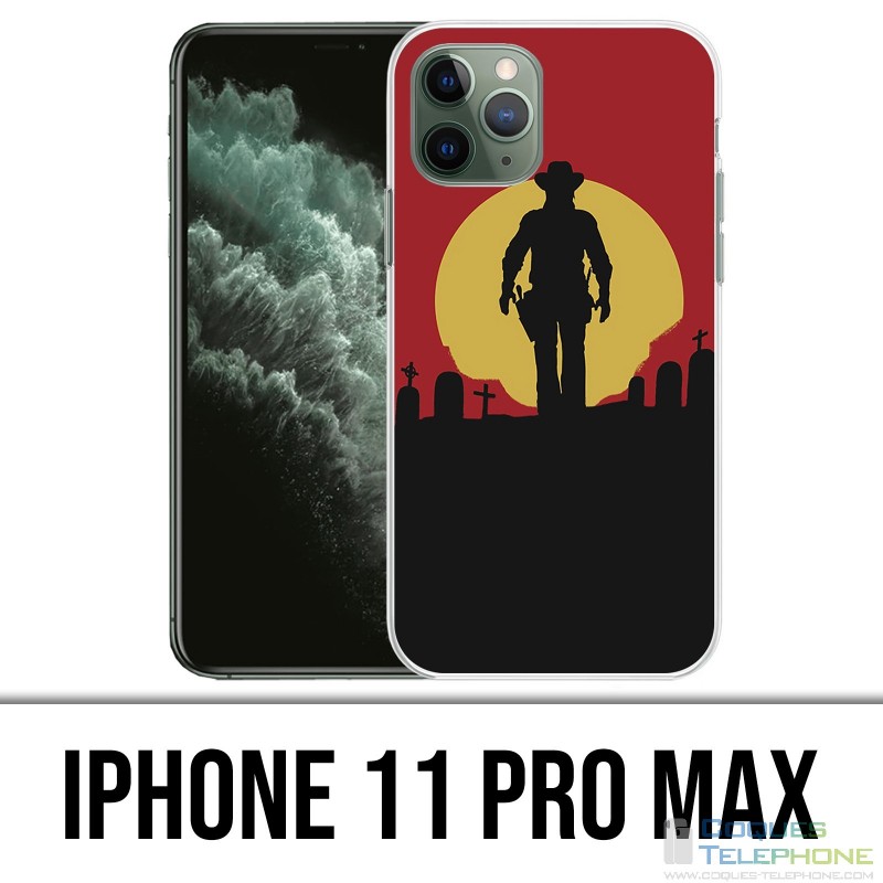 Custodia IPhone 11 Pro Max - Red Dead Redemption