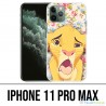 Custodia per iPhone 11 Pro Max - Lion King Simba Grimace