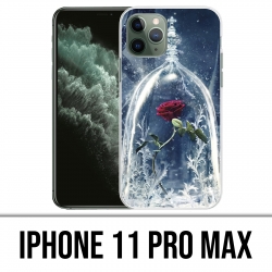 Coque iPhone 11 PRO MAX - Rose Belle Et La Bete