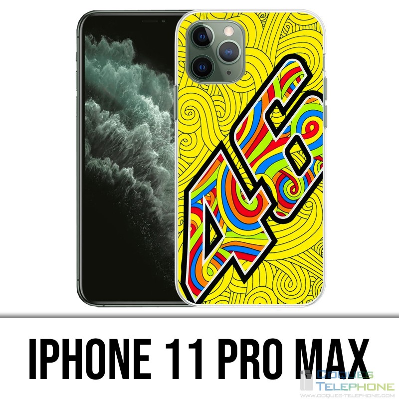 Funda para iPhone 11 Pro Max - Rossi 46 Waves
