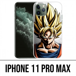Custodia IPhone 11 Pro Max - Sangoku Wall Dragon Ball Super