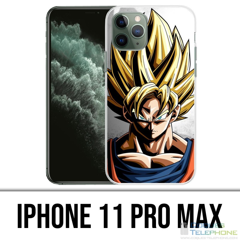 Coque iPhone 11 PRO MAX - Sangoku Mur Dragon Ball Super