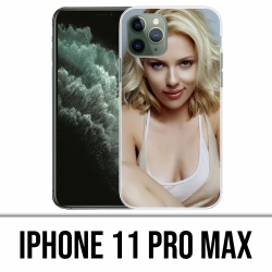 Custodia per iPhone 11 Pro Max - Scarlett Johansson Sexy