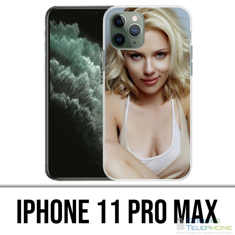 Funda para iPhone 11 Pro Max - Scarlett Johansson Sexy