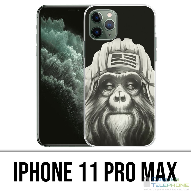 Coque iPhone 11 Pro Max - Singe Monkey