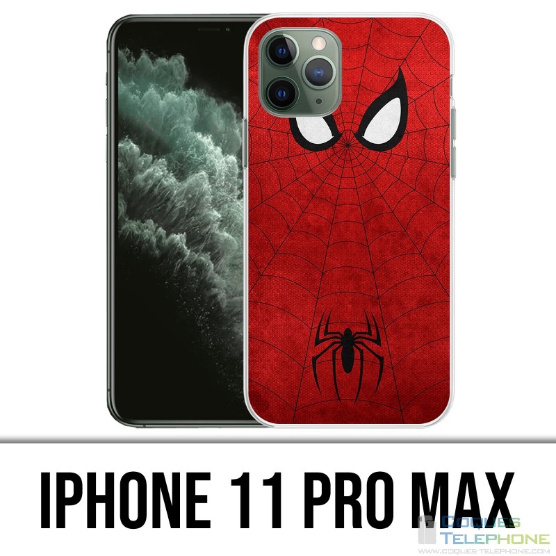 IPhone 11 Pro Max Hülle - Spiderman Art Design