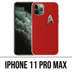 Funda para iPhone 11 Pro Max - Star Trek Rojo