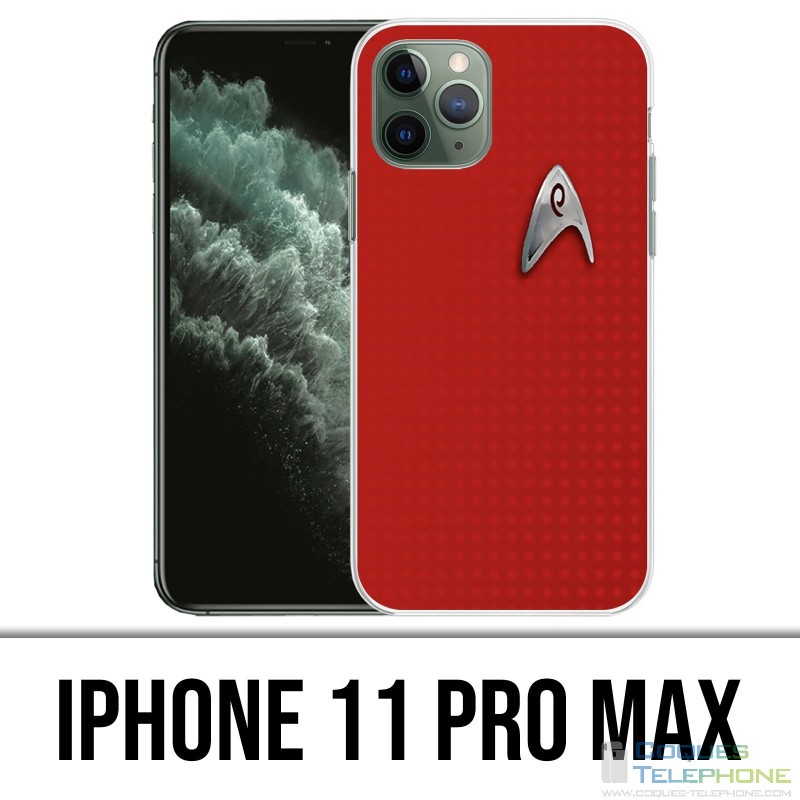 Coque iPhone 11 PRO MAX - Star Trek Rouge