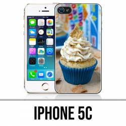 Custodia per iPhone 5C - Cupcake blu