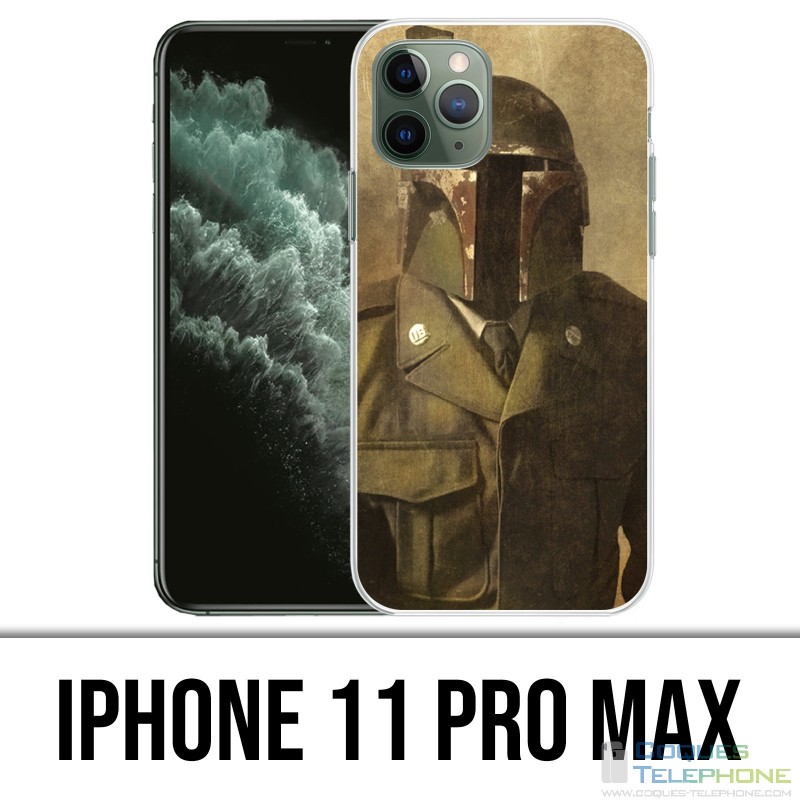 IPhone 11 Pro Max Hülle - Star Wars Vintage Boba Fett