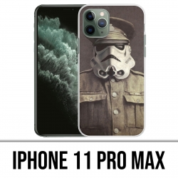 Funda para iPhone 11 Pro Max - Star Wars Vintage Stromtrooper