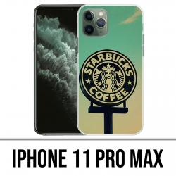 Funda para iPhone 11 Pro Max - Starbucks Vintage