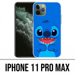 Coque iPhone 11 PRO MAX - Stitch Bleu