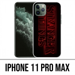 Funda para iPhone 11 Pro Max - Logotipo de Stranger Things