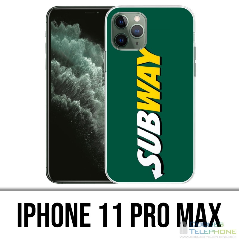 Coque iPhone 11 PRO MAX - Subway