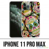 Funda para iPhone 11 Pro Max - Calavera de azúcar