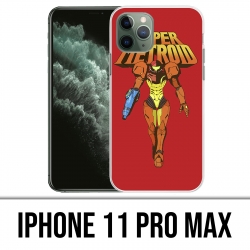 Coque iPhone 11 PRO MAX - Super Metroid Vintage