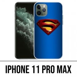 Funda para iPhone 11 Pro Max - Logotipo de Superman