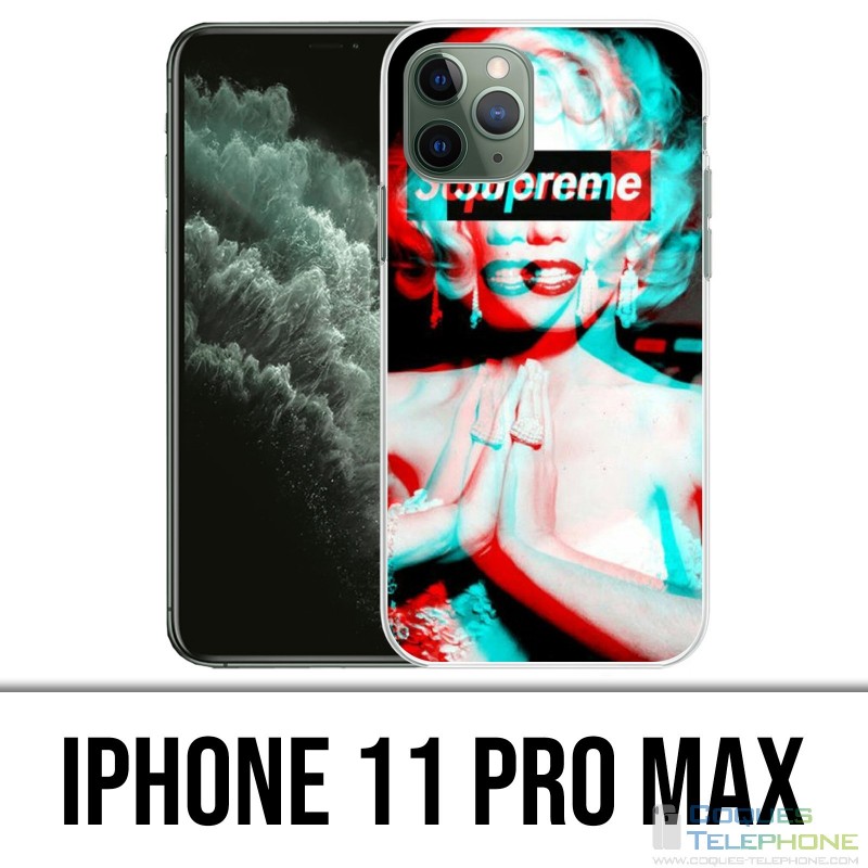 Coque iPhone 11 PRO MAX - Supreme Marylin Monroe