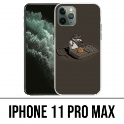 Coque iPhone 11 Pro Max - Tapette Souris Indiana Jones