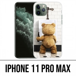 Coque iPhone 11 PRO MAX - Ted Toilettes