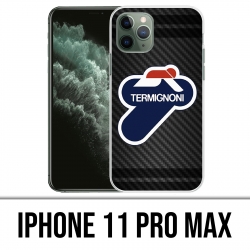 Funda iPhone 11 Pro Max - Termignoni Carbon