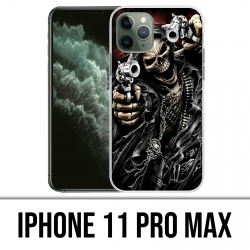 Coque iPhone 11 Pro Max - Tete Mort Pistolet