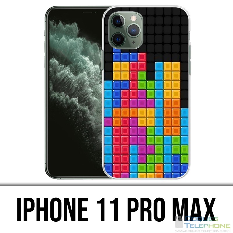 Funda iPhone 11 Pro Max - Tetris