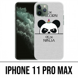 Carcasa IPhone 11 Pro Max - Unicornio Ninja Panda Unicornio