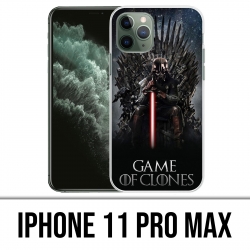Coque iPhone 11 PRO MAX - Vador Game Of Clones