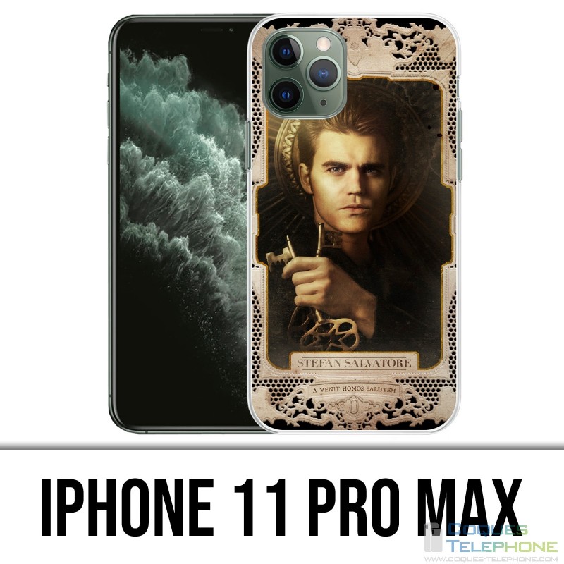 Coque iPhone 11 PRO MAX - Vampire Diaries Stefan