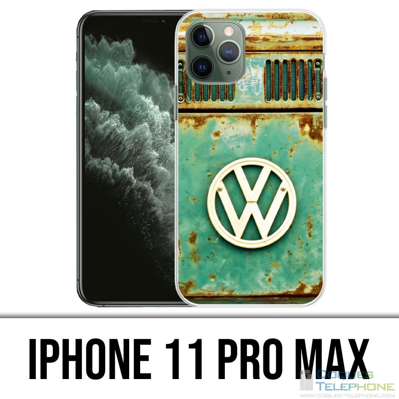 Custodia IPhone 11 Pro Max - Logo vintage Vw