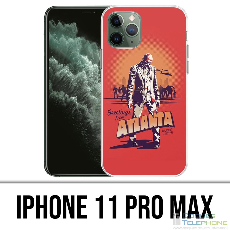 Funda iPhone 11 Pro Max - Walking Dead Saludos desde Atlanta