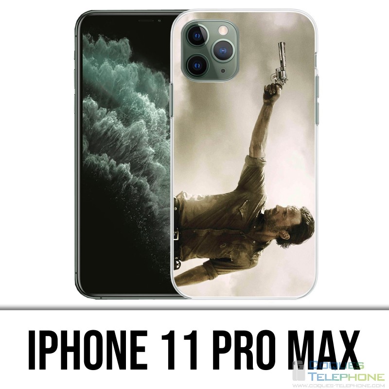 Coque iPhone 11 PRO MAX - Walking Dead Gun