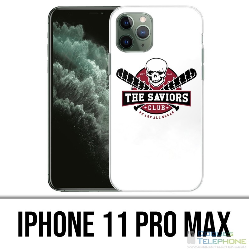 Coque iPhone 11 PRO MAX - Walking Dead Saviors Club