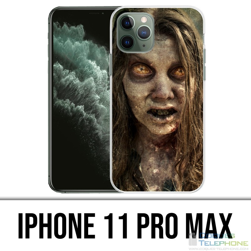 Coque iPhone 11 PRO MAX - Walking Dead Scary