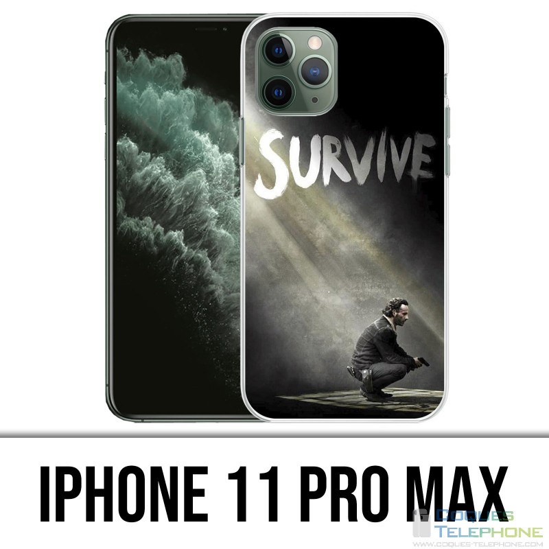 Funda iPhone 11 Pro Max - Walking Dead Survive