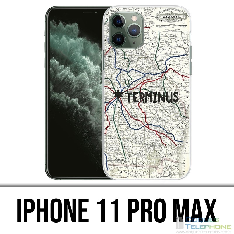Coque iPhone 11 PRO MAX - Walking Dead Terminus