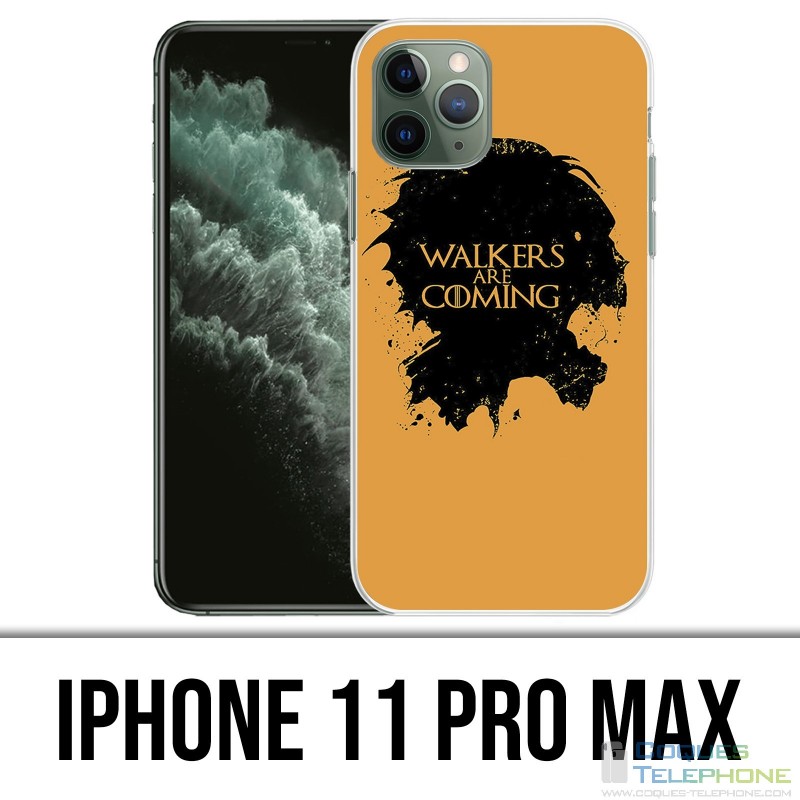 Custodia IPhone 11 Pro Max: Walking Dead Walkers Sta arrivando