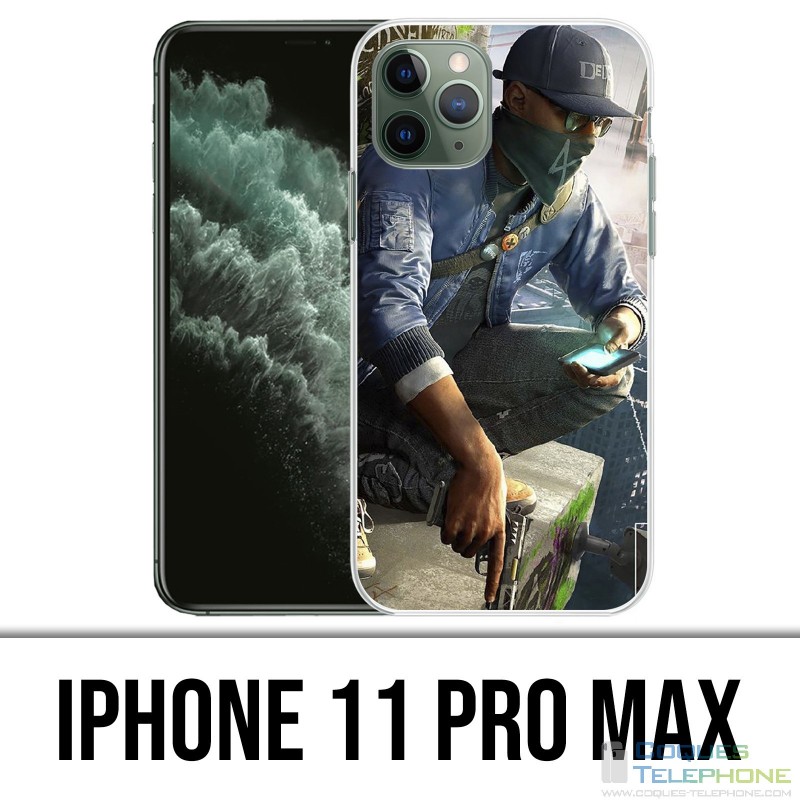 Coque iPhone 11 PRO MAX - Watch Dog
