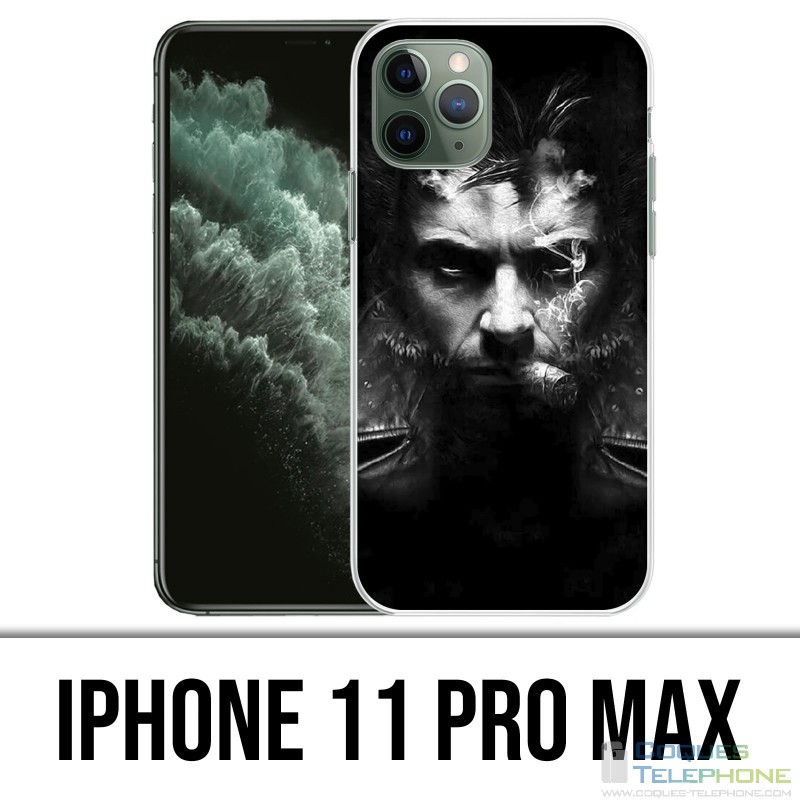 Coque iPhone 11 PRO MAX - Xmen Wolverine Cigare